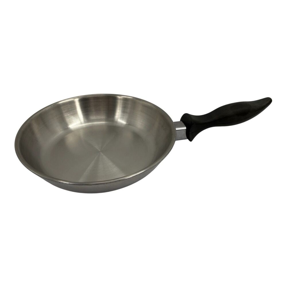 Vintage Carico Ultra Tech 8 Inch Stainless Steel Pan No Lid Cookware Skillet